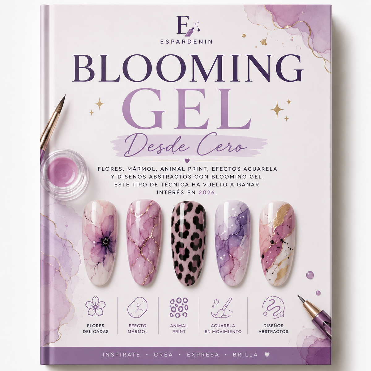 Blooming Gel Desde Cero – Diseños y Técnicas Paso a Paso